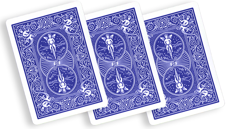 Three Way Forcing Deck Bicycle (Blue)