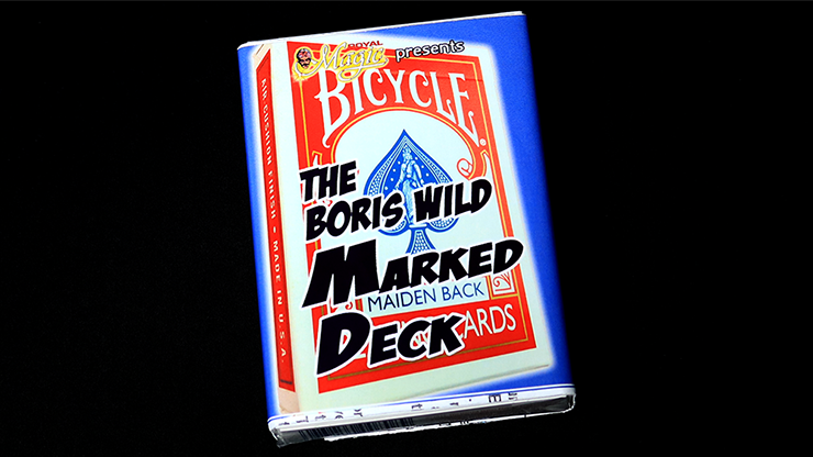 The Boris Wild Marked Deck (BLUE) by Boris Wild - Trick