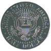 Kennedy Palming Coin (Half Dollar Sized) by You Want It We Got It - Trick