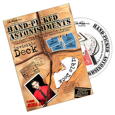 Paul Harris Presents Hand-picked Astonishments (Invisible Deck) by Paul Harris and Joshua Jay - DVD