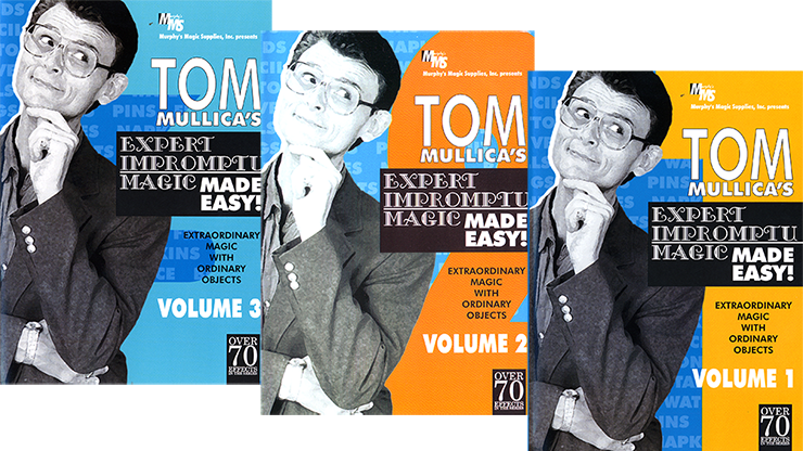 Mullica Expert Impromptu Magic Made Easy Set (Vol 1 thru 3)  Tom Mullica video DOWNLOAD