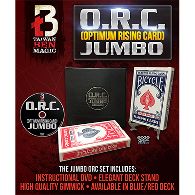 O.R.C.(Optimum Rising Card) Jumbo Blue by Taiwan Ben - Trick