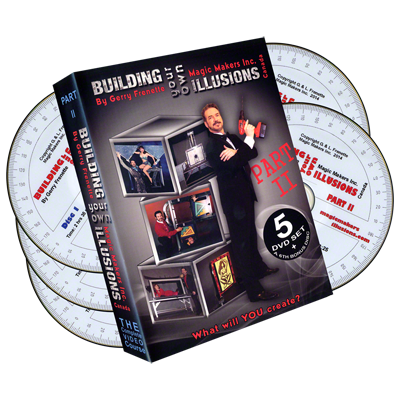 Building Your Own Illusions Part 2 The Complete Video Course (6 DVD set) by Gerry Frenette - DVD