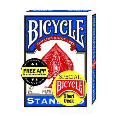 Bicycle Short Deck (Blue) by US Playing Card Co. - Trick