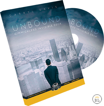 Unbound: Gimmickless Invisible Deck by Darryl Davis - DVD