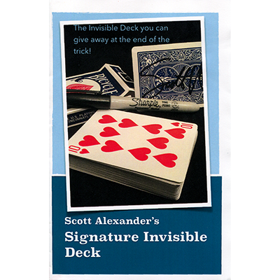 Signature Invisible Deck by Scott Alexander - Trick