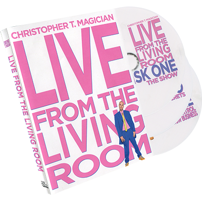 Live From The Living Room 3-DVD Set starring Christopher T. Magician - DVD