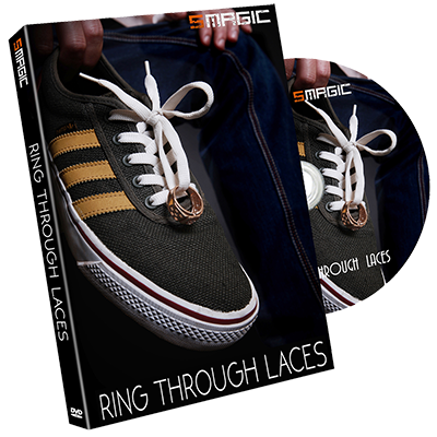 Ring Through Laces (Gimmicks and instruction) by Smagic Productions - Trick