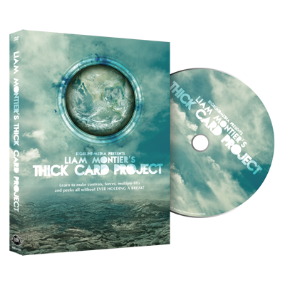 The Thick Card Project (plus Bonus) by Liam Montier and Big Blind Media - DVD