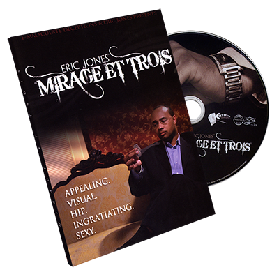 Eric Jones Set: Mirage et Trois and Extension of Me (includes Karate Coin) by Eric Jones and Kozmomagic - DVD