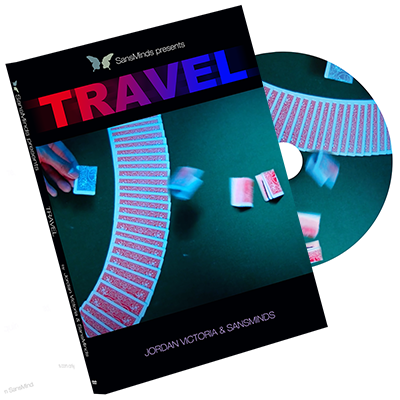 Travel (DVD and Gimmick) by Jordan Victoria and SansMinds