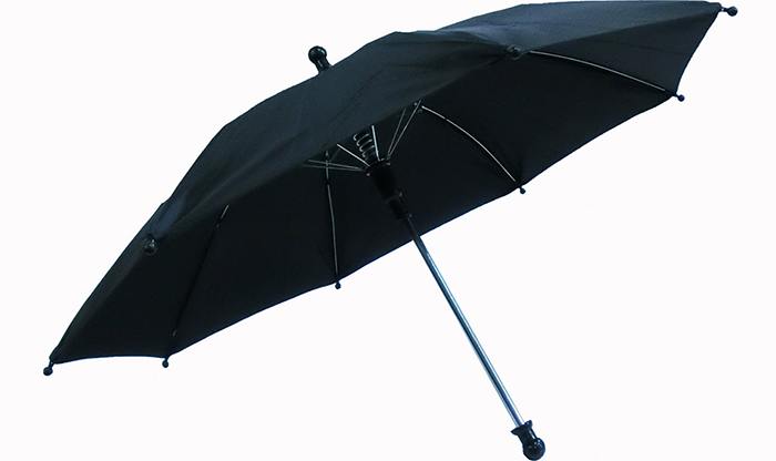 Flash Parasols (Black) 4 piece set by MH Production - Trick