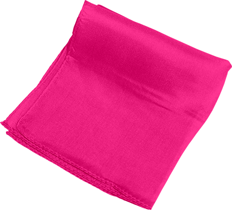 Silk 6 inch (Hot Pink) Magic by Gosh - Trick