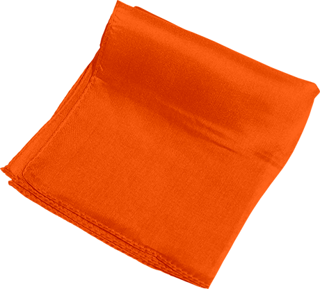 Silk 6 inch (Orange) Magic by Gosh - Trick