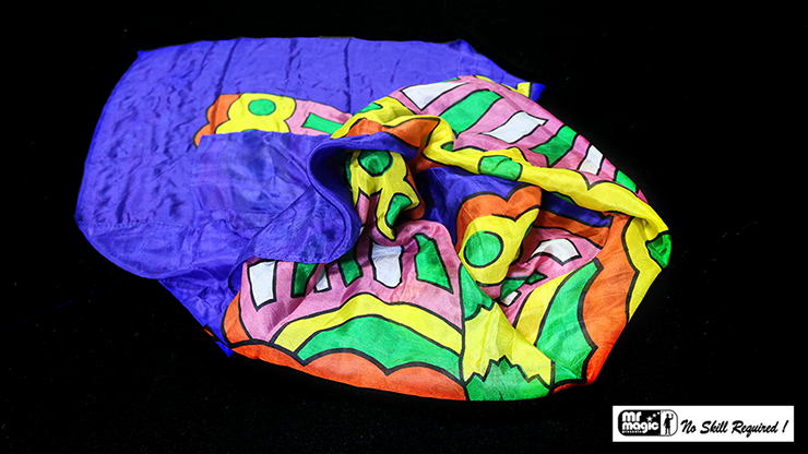 Production Silk Butterfly 36 inch  x 36 inch by Mr. Magic - Trick