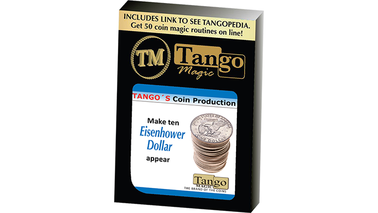 Tango Coin Production - Eisenhower Dollar D0187 (Gimmicks and Online Instructions) by Tango - Trick