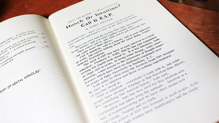 Exciting Experiments in ESP by Fred Kolb - Book