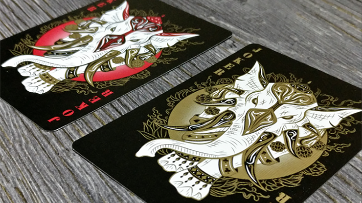 Bicycle Realms (Black) Playing Cards