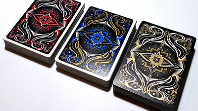 Bicycle Realms (Black) Playing Cards