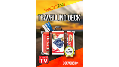 Travelling Deck Box Version Red (Gimmick and Online Instructions) by Takel - Trick
