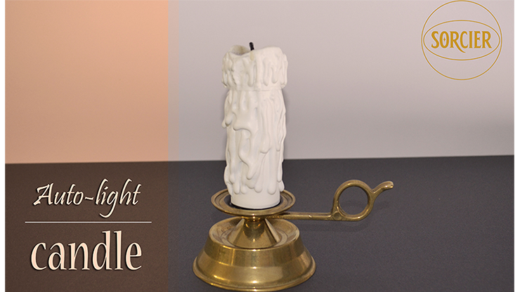 Auto-light Candle with Remote Control by Sorcier Magic - Trick