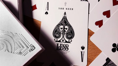 Less Playing Cards (Silver) by Lotrek