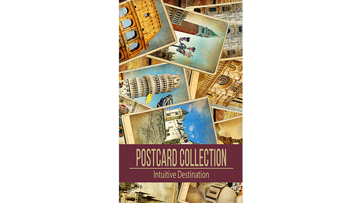 Vortex Magic Presents Intuitive Destination by Philip Ryan - (Invisible Deck Postcards) - Trick