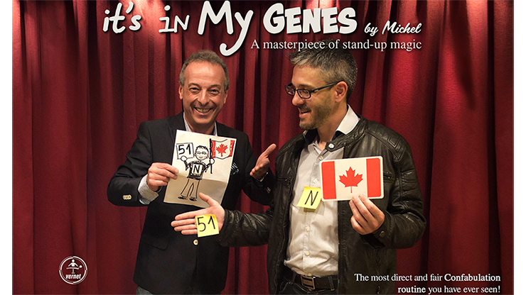 It's in My Genes (Gimmicks and Online Instructions) by Michel - Trick