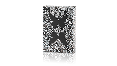 Limited Edition Butterfly Playing Cards (Black and White) by Ondrej Psenicka