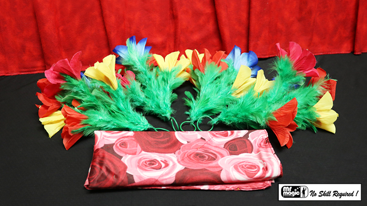 Production Hank with Four Bouquets by Mr. Magic - Trick