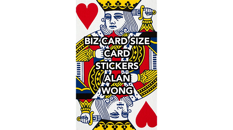 Business Card Stickers by Alan Wong - Trick