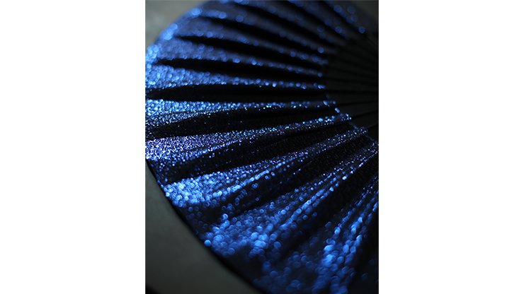 Appearing SnowStorming Fan V2 (Dark Blue) by Victor Voitko (Gimmick and Online Instructions) - Trick