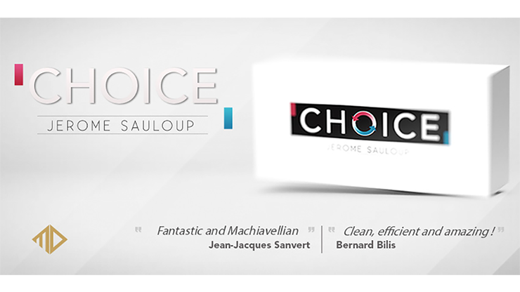 Choice (Gimmicks and Online Instructions) by Jerome Sauloup and Magic Dream - Trick