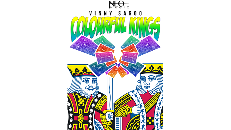 Colorful Kings (Gimmick and Online Instructions) by Vinny Sagoo - Trick