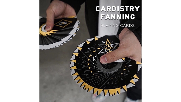 Cardisty Fanning Yellow Edition Playing Cards