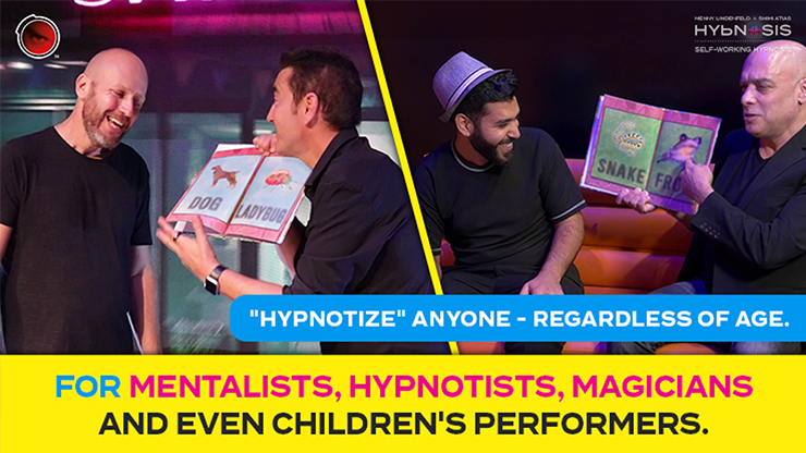 HYbNOSIS - JAPANESE BOOK SET LIMITED PRINT - HYPNOSIS WITHOUT HYPNOSIS (PRO SERIES) by Menny Lindenfeld & Shimi Atias - Trick