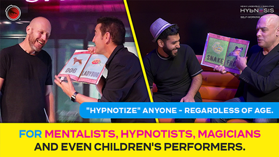 HYbNOSIS - SPANISH BOOK SET LIMITED PRINT - HYPNOSIS WITHOUT HYPNOSIS (PRO SERIES) by Menny Lindenfeld & Shimi Atias - Trick