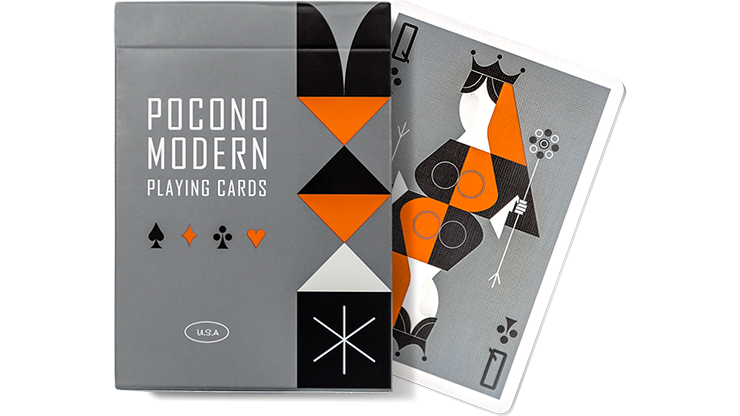 Retro Deck (Gray) Playing Cards