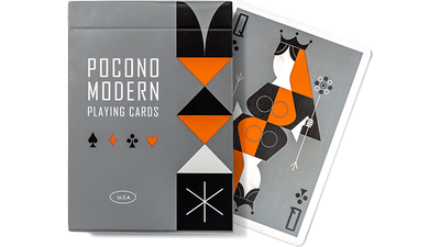 Retro Deck (Gray) Playing Cards
