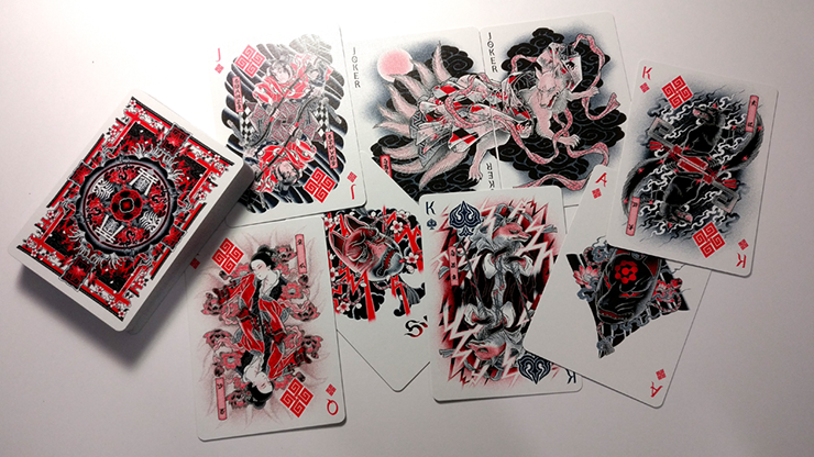 Sumi Kitsune Tale Teller Playing Cards by Card Experiment