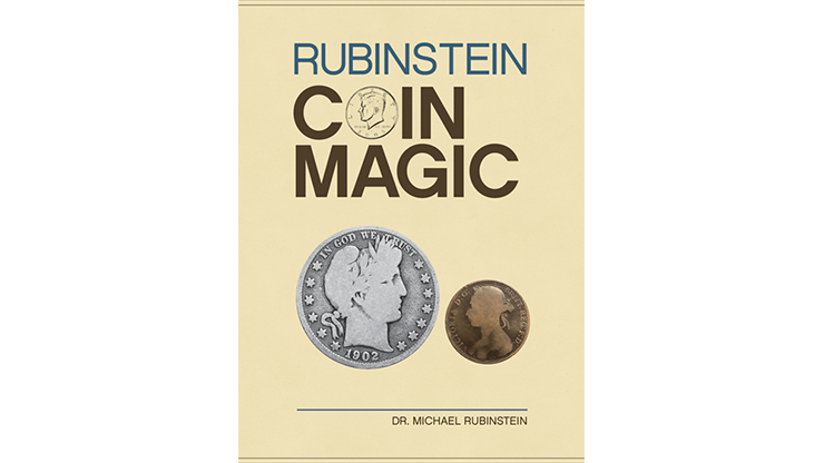 Rubinstein Coin Magic (Hardbound) by Dr. Michael Rubinstein - Book