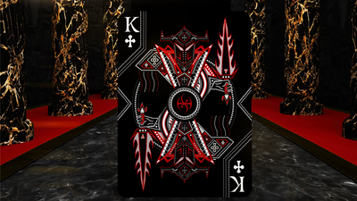 Black Platinum Lordz Playing Cards (Standard)