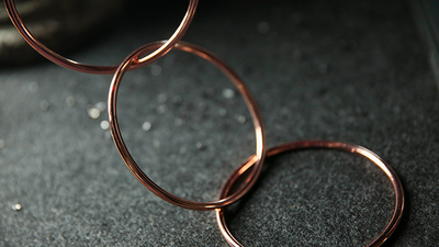 4" Linking Rings (Rose) by TCC - Trick