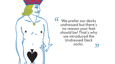 The Undressed Deck SOCKS by Edi Rudo