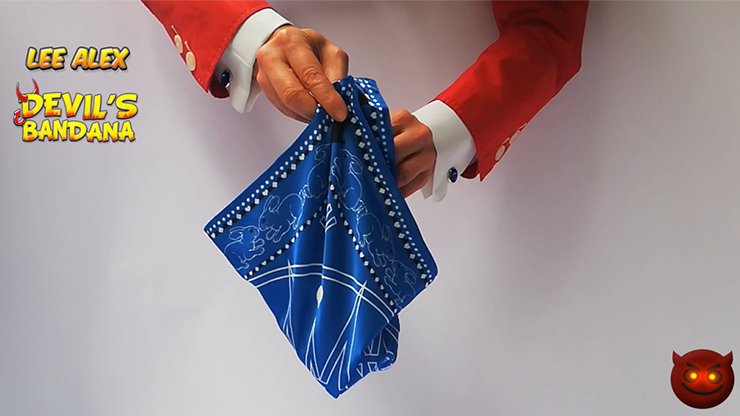 Devil's Bandana (Blue) by Lee Alex - Trick