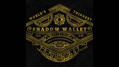 Shadow Wallet Carbon Fiber (Gimmick and Online Instructions) by Dee Christopher and 1914 - Trick