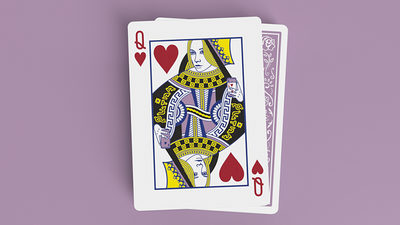 Black Roses Lavender (Marked) Edition Playing Cards