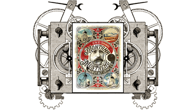 Clockwork: Montana Mustache Manufacturing Co. Playing Cards by fig 23