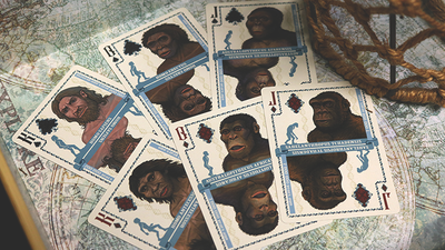 Evolution Of Mankind Playing Cards
