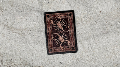 Bicycle Scorpion (Brown) Playing Cards